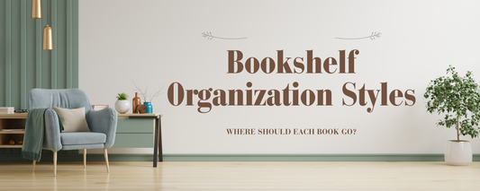 Where Should Each Book Go? Bookshelf Organization Styles