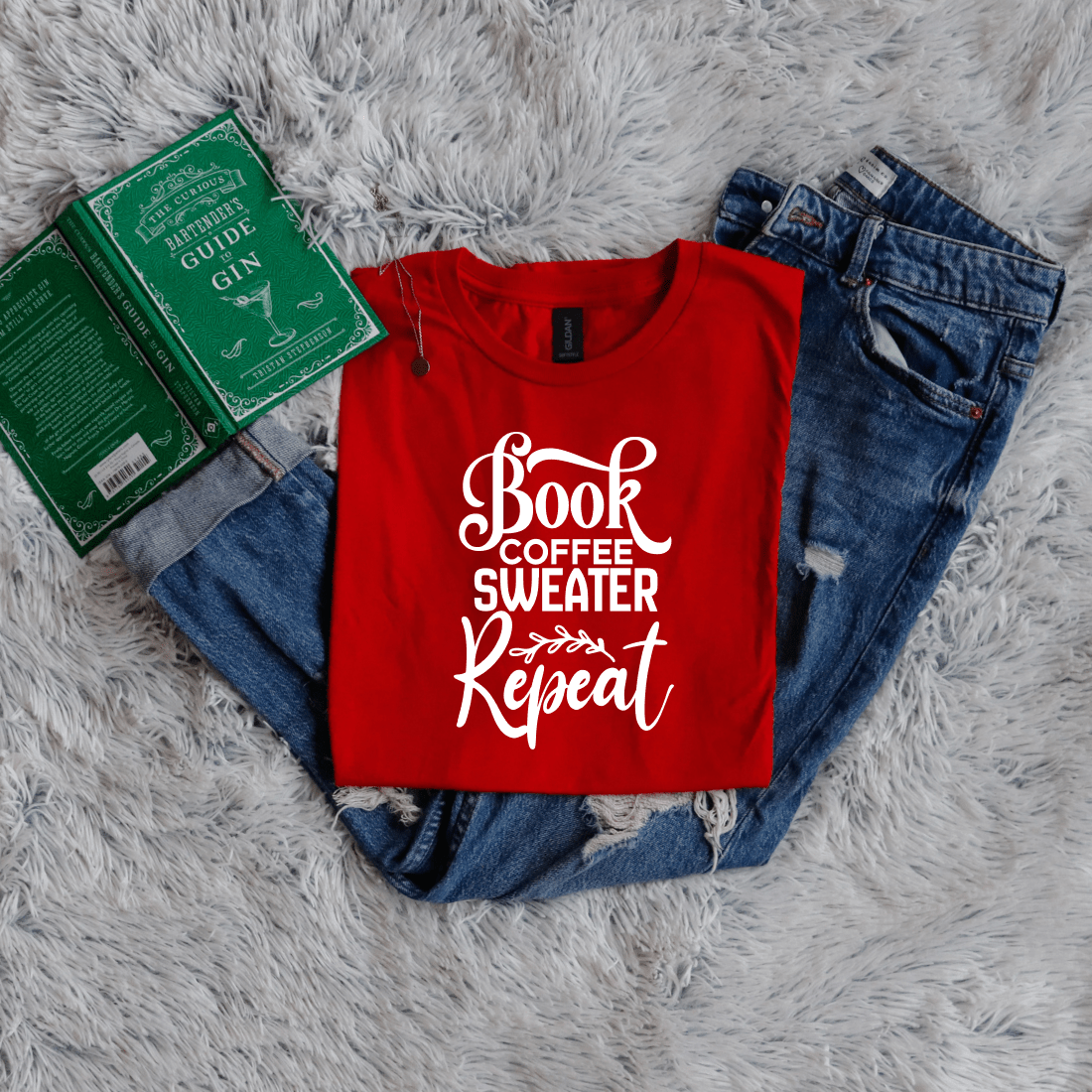 Book - Coffee - Sweater - Repeat - Bookish Wardrobe