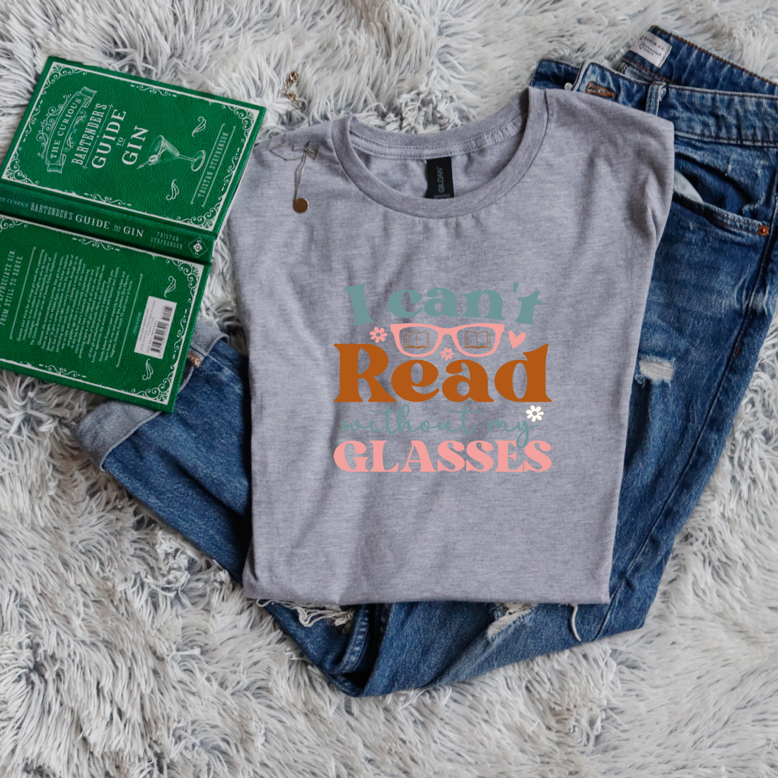I cant read without my glasses
