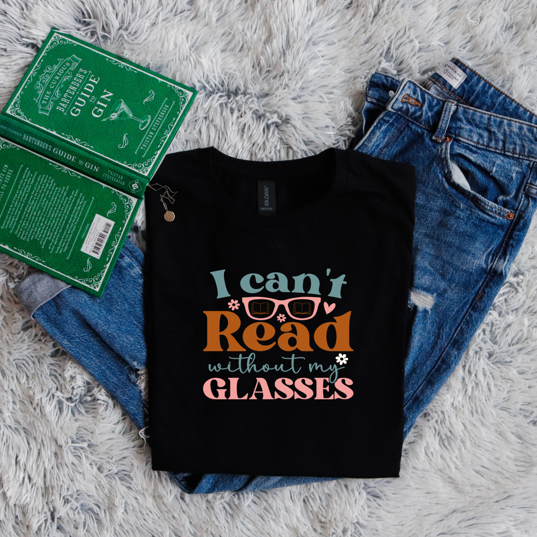 I cant read without my glasses