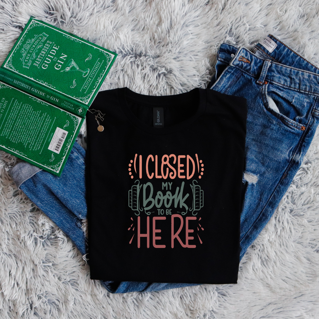 I closed my book to be here