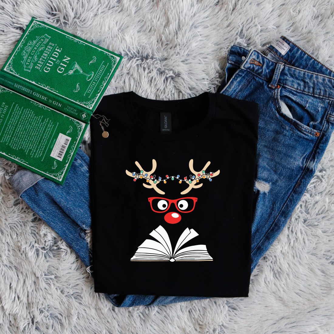 Book - Christmas - reindeer