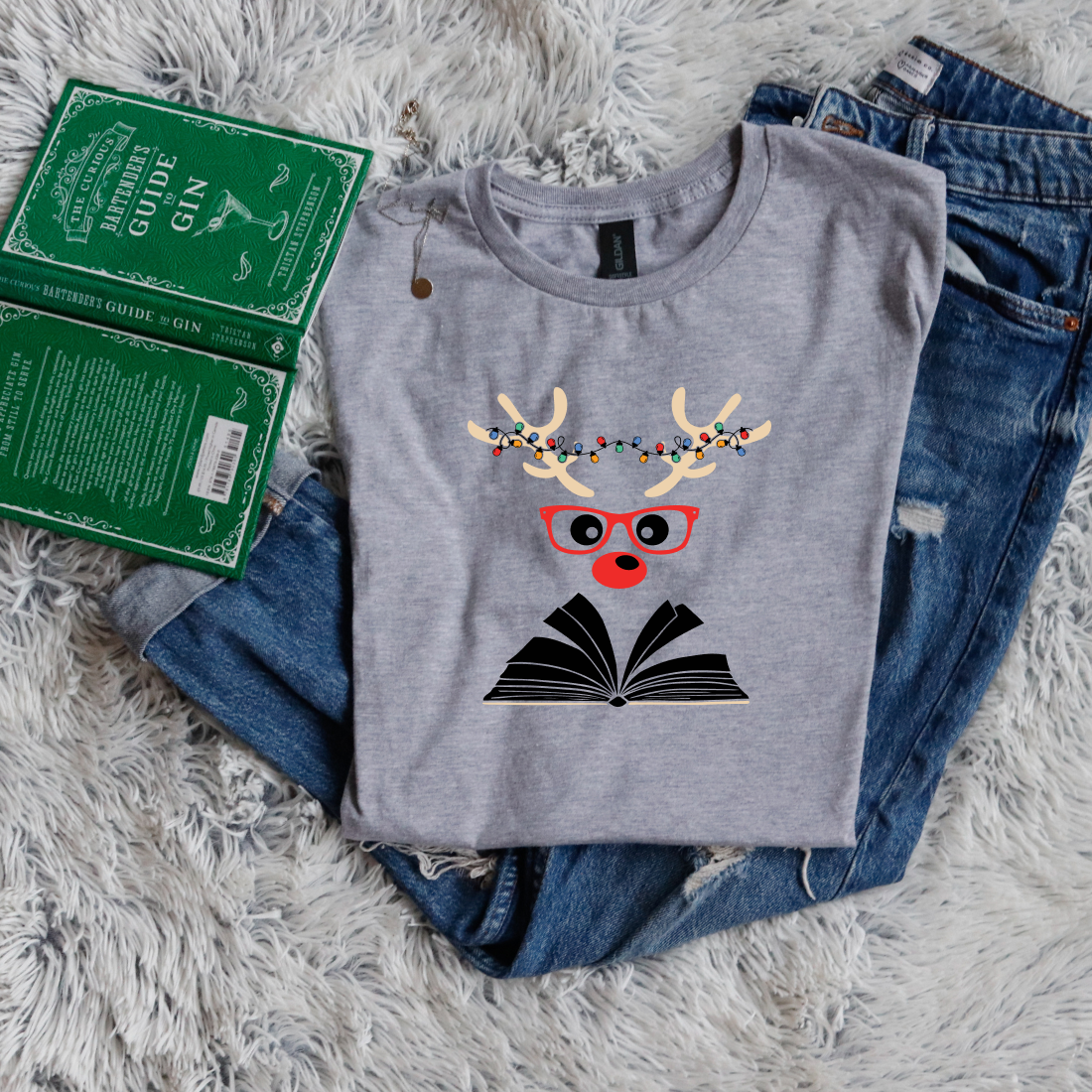Book - Christmas - reindeer