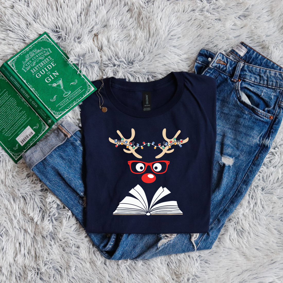 Book - Christmas - reindeer