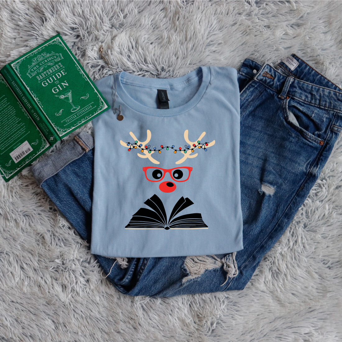 Book - Christmas - reindeer
