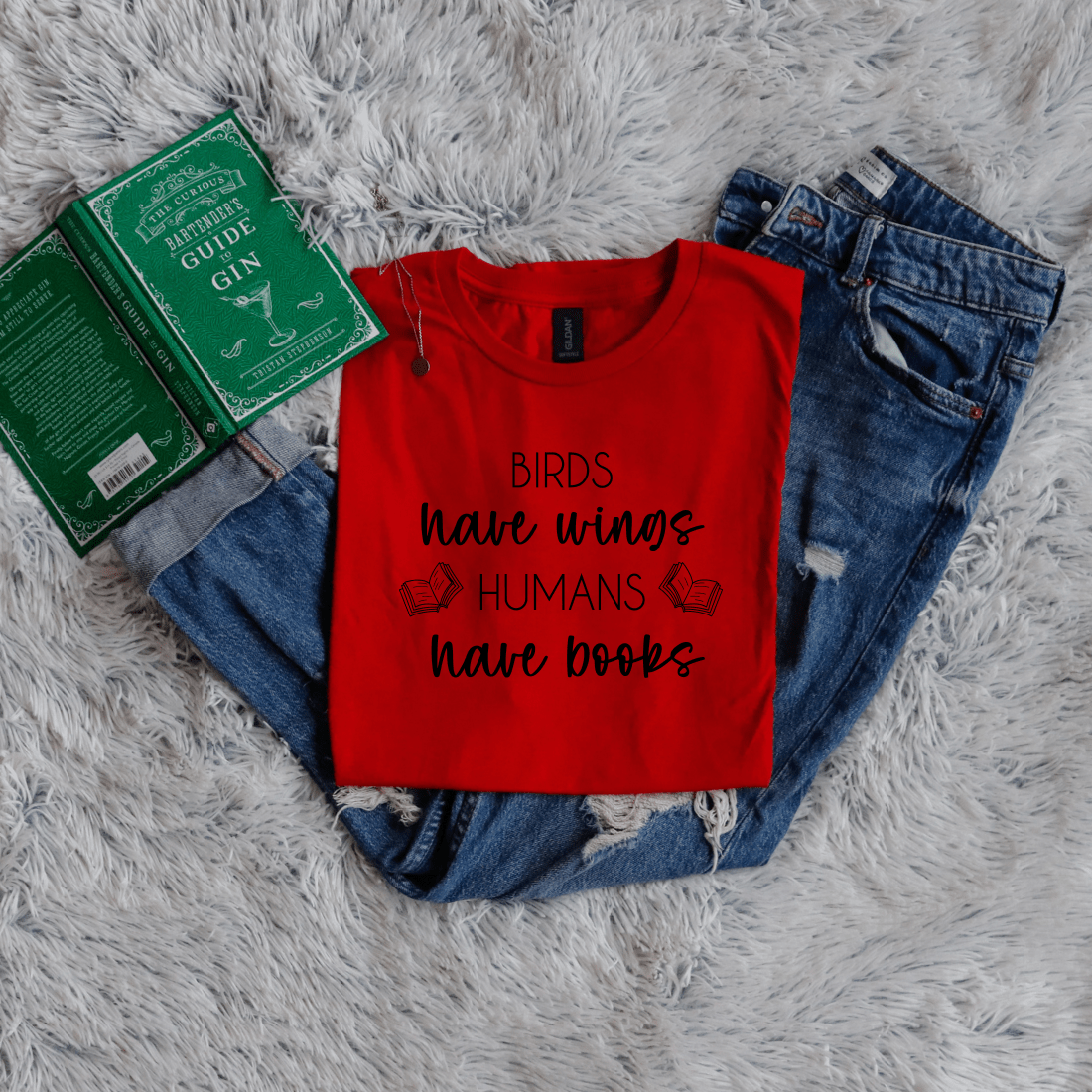 Birds have wings, human have books - Bookish Wardrobe