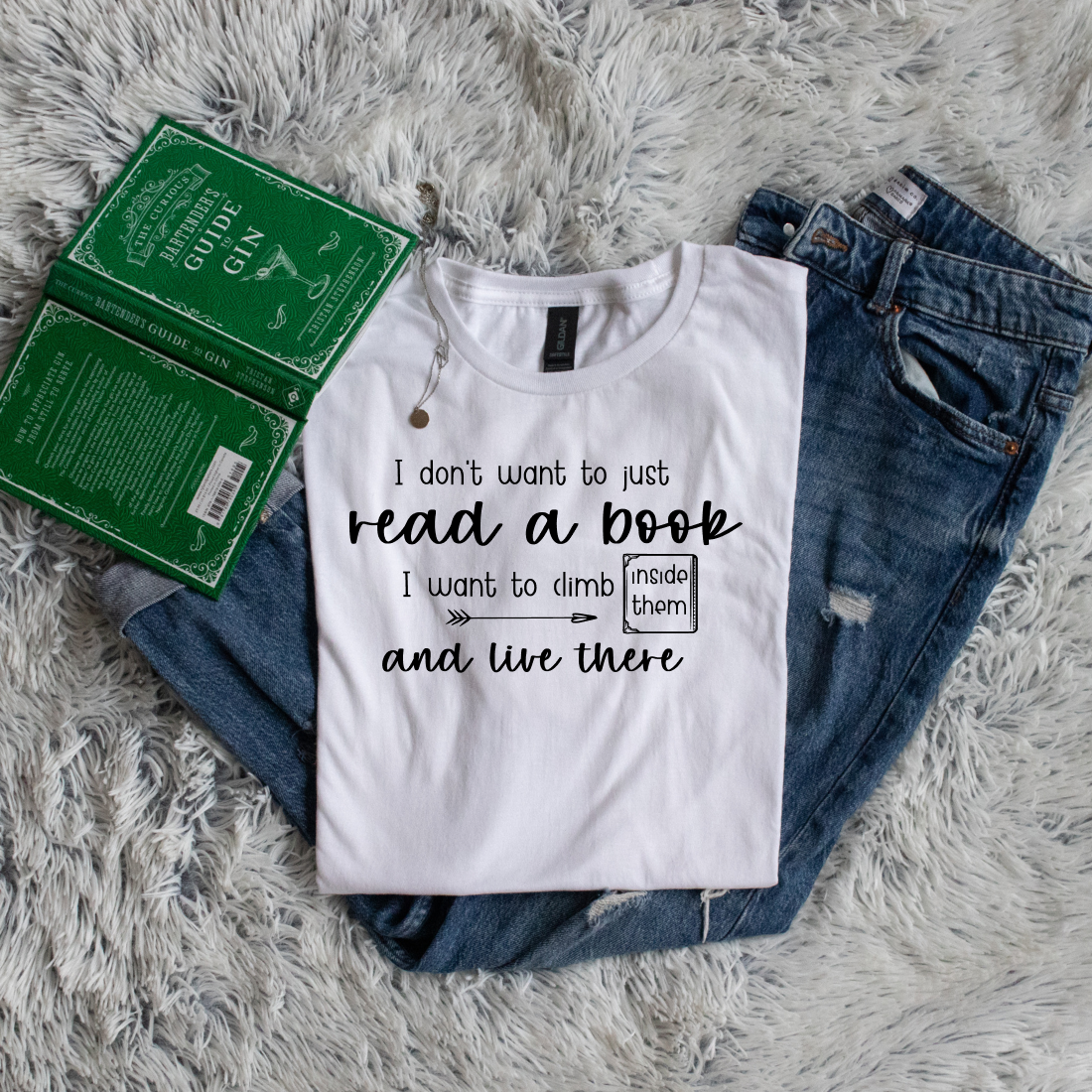 I don't want to just read a book, I want to climb inside them and live there