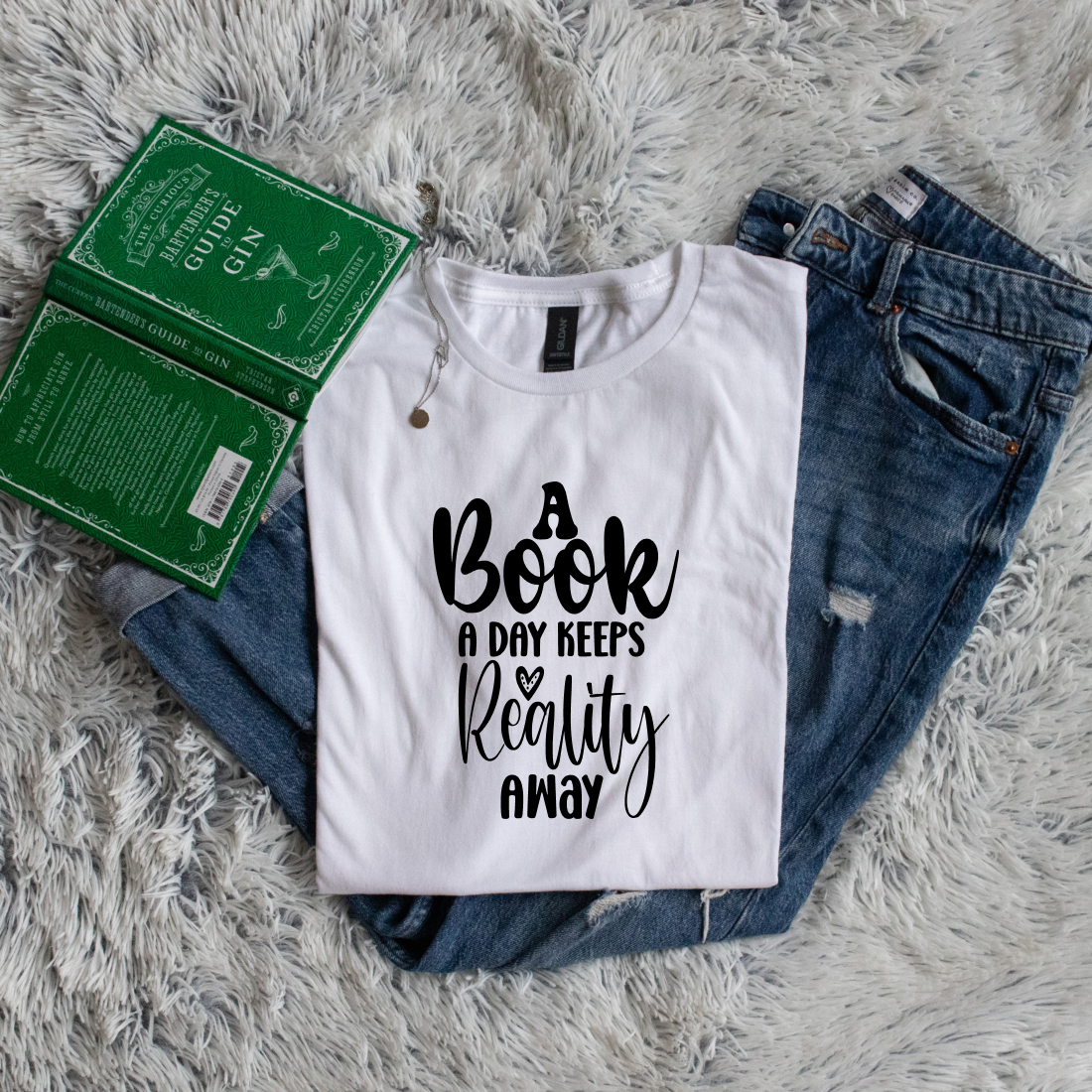 A book a day keeps reality away