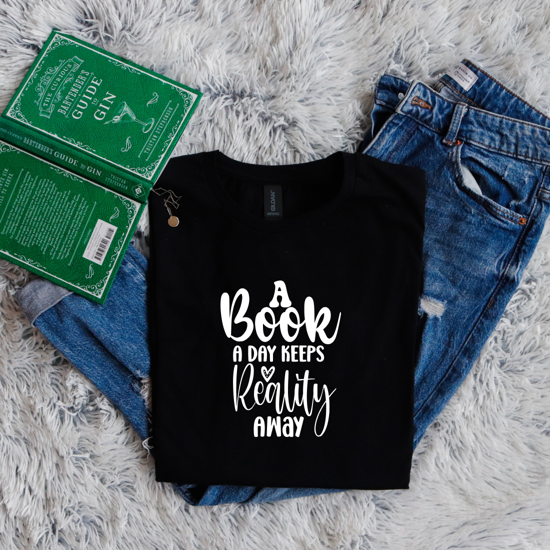 A book a day keeps reality away