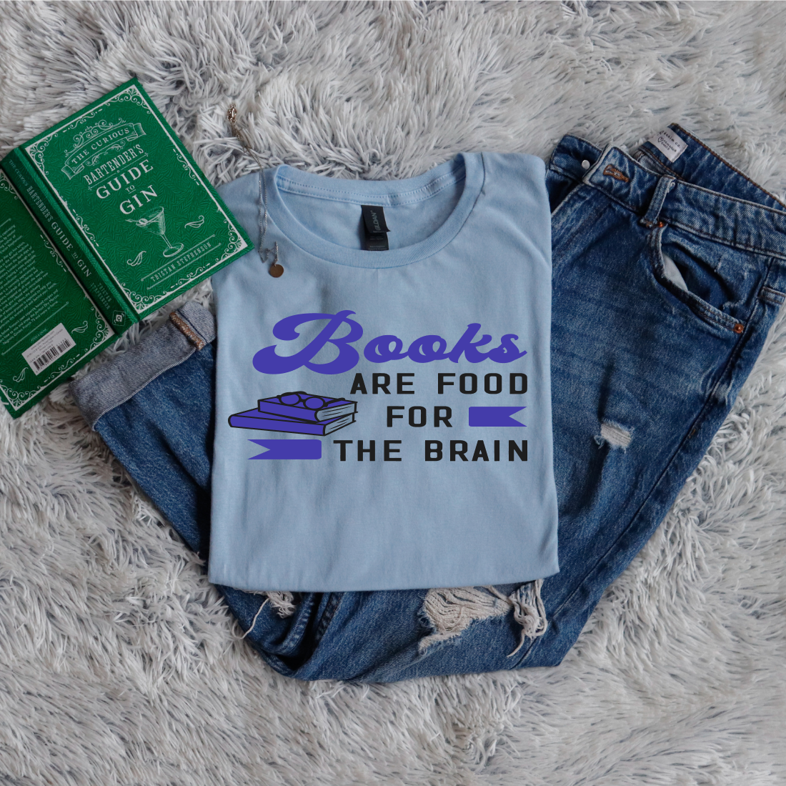 Books are food for brain