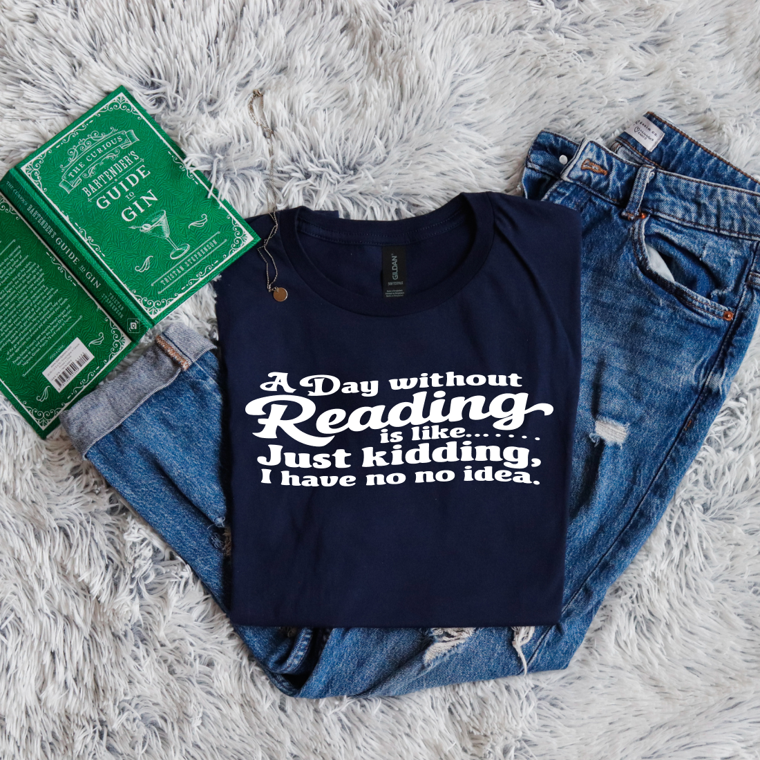 A day without reading is like... Just kidding, I have no no idea.