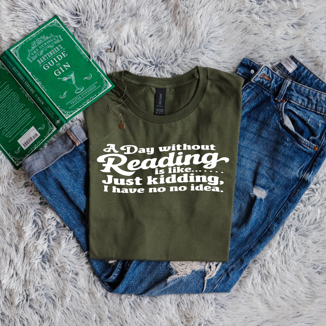 A day without reading is like... Just kidding, I have no no idea.