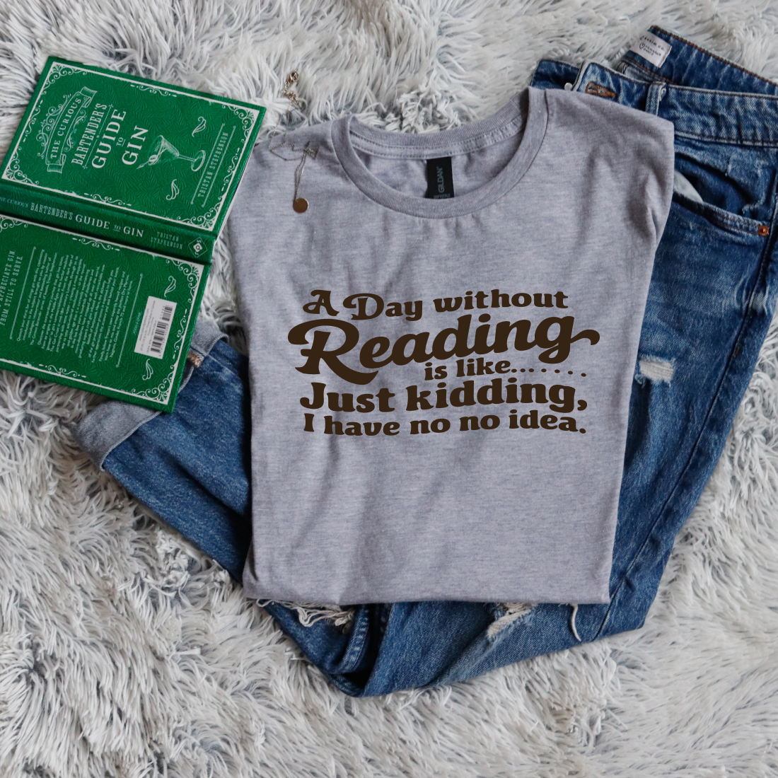 A day without reading is like... Just kidding, I have no no idea.