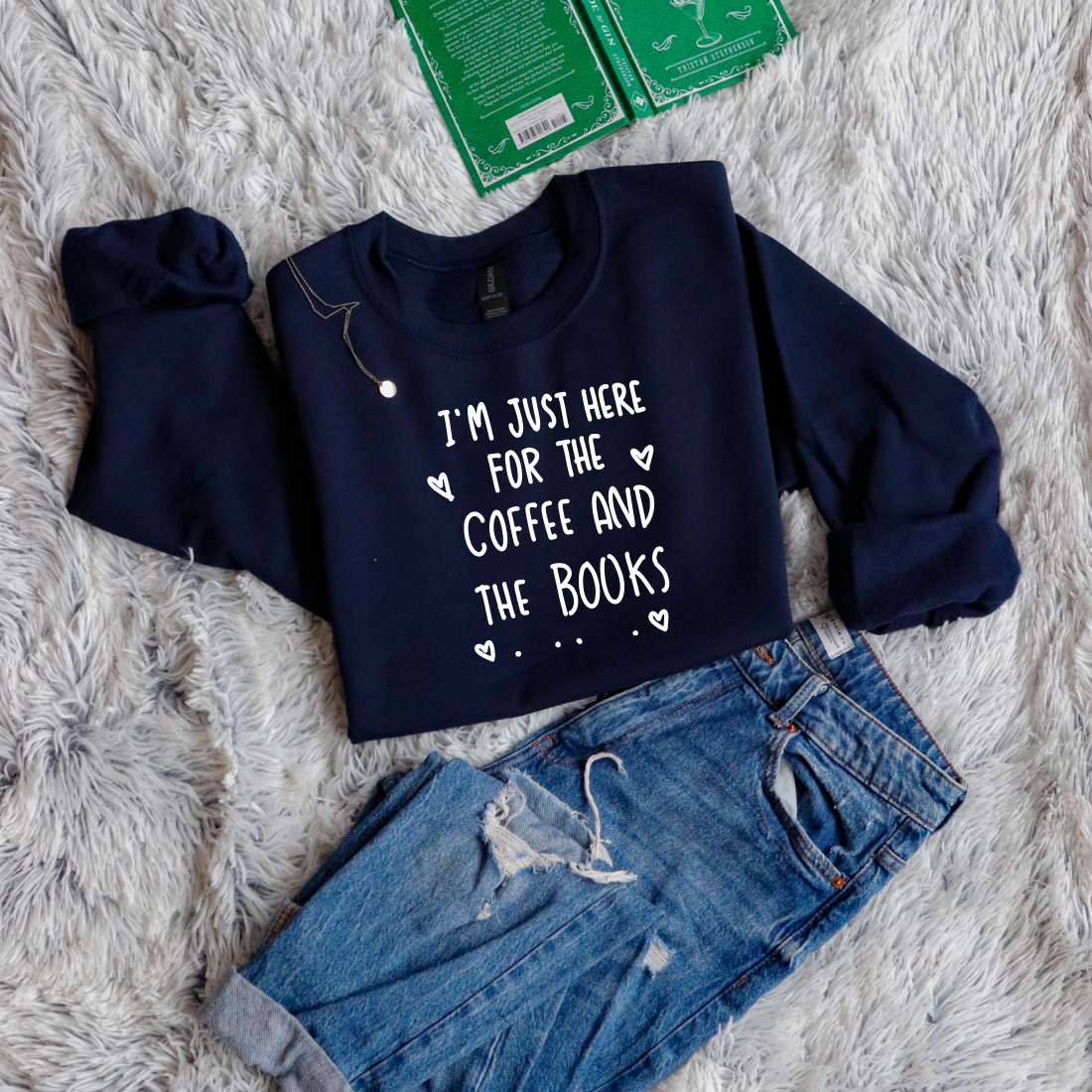 I'm just here for the coffee and the books