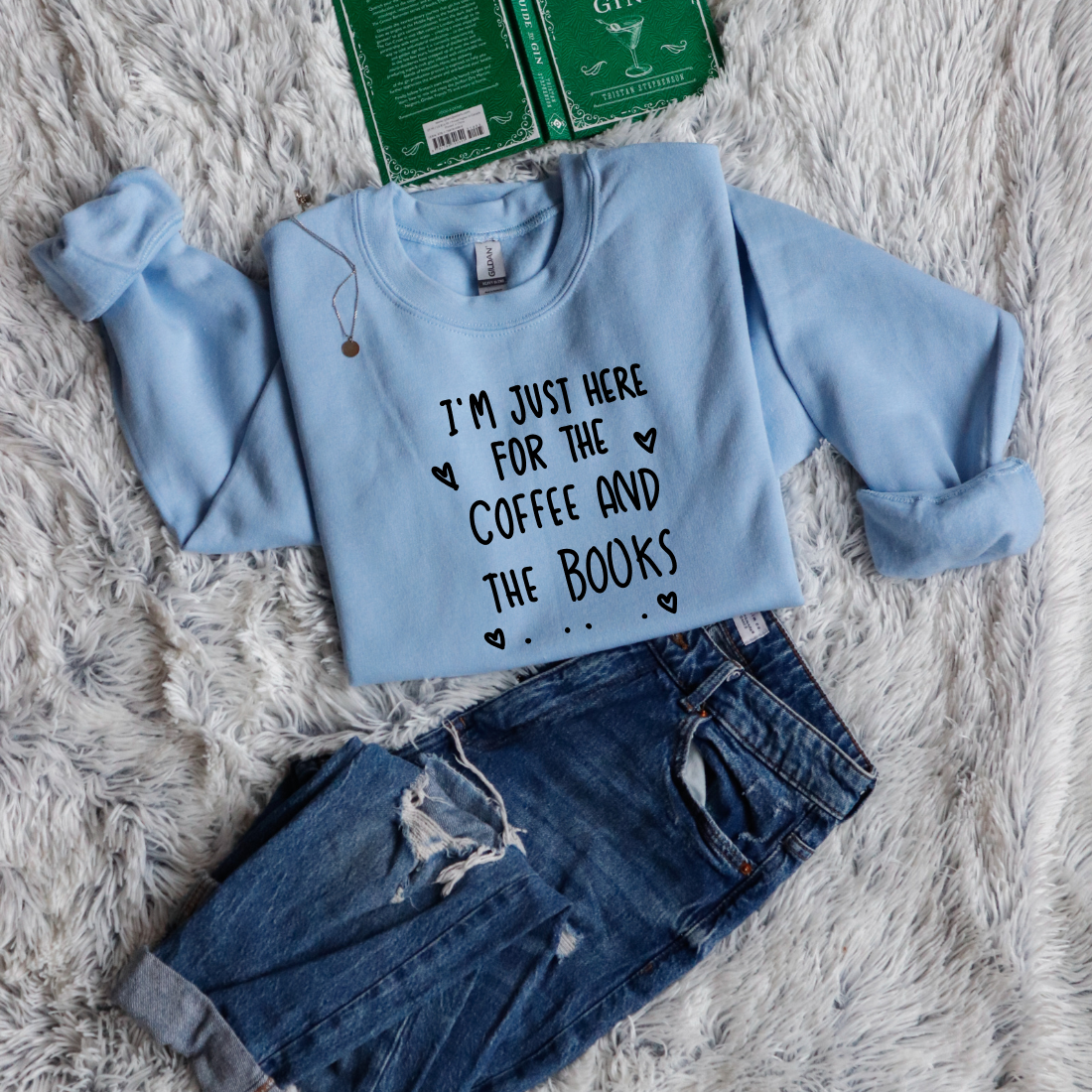 I'm just here for the coffee and the books