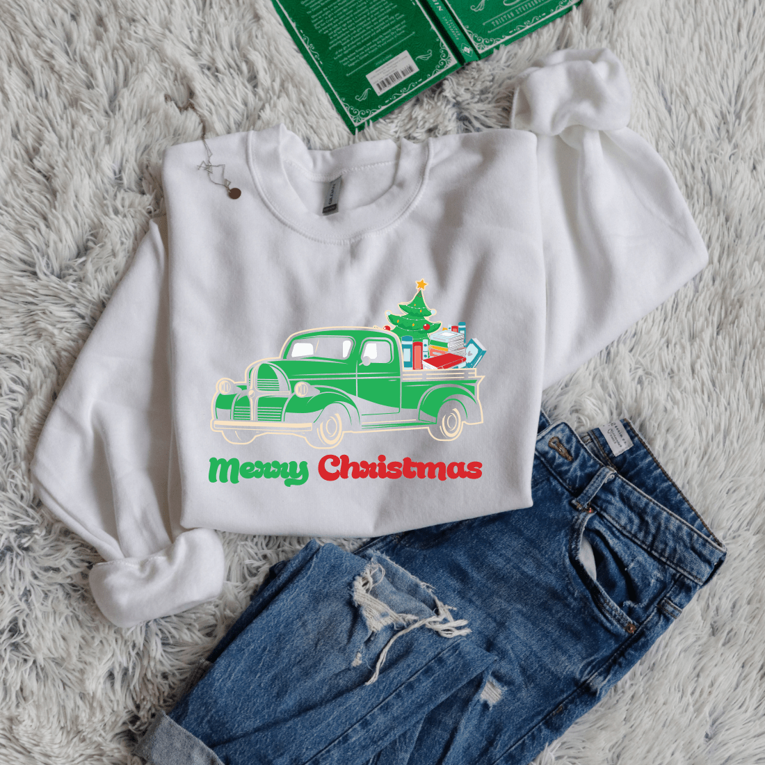 Merry Christmas Car - Bookish Wardrobe