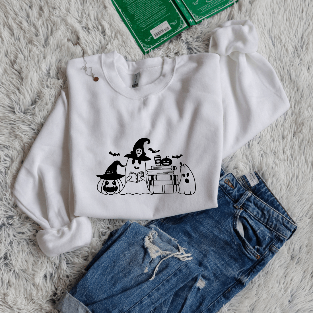 Cute Ghost Book - Bookish Wardrobe