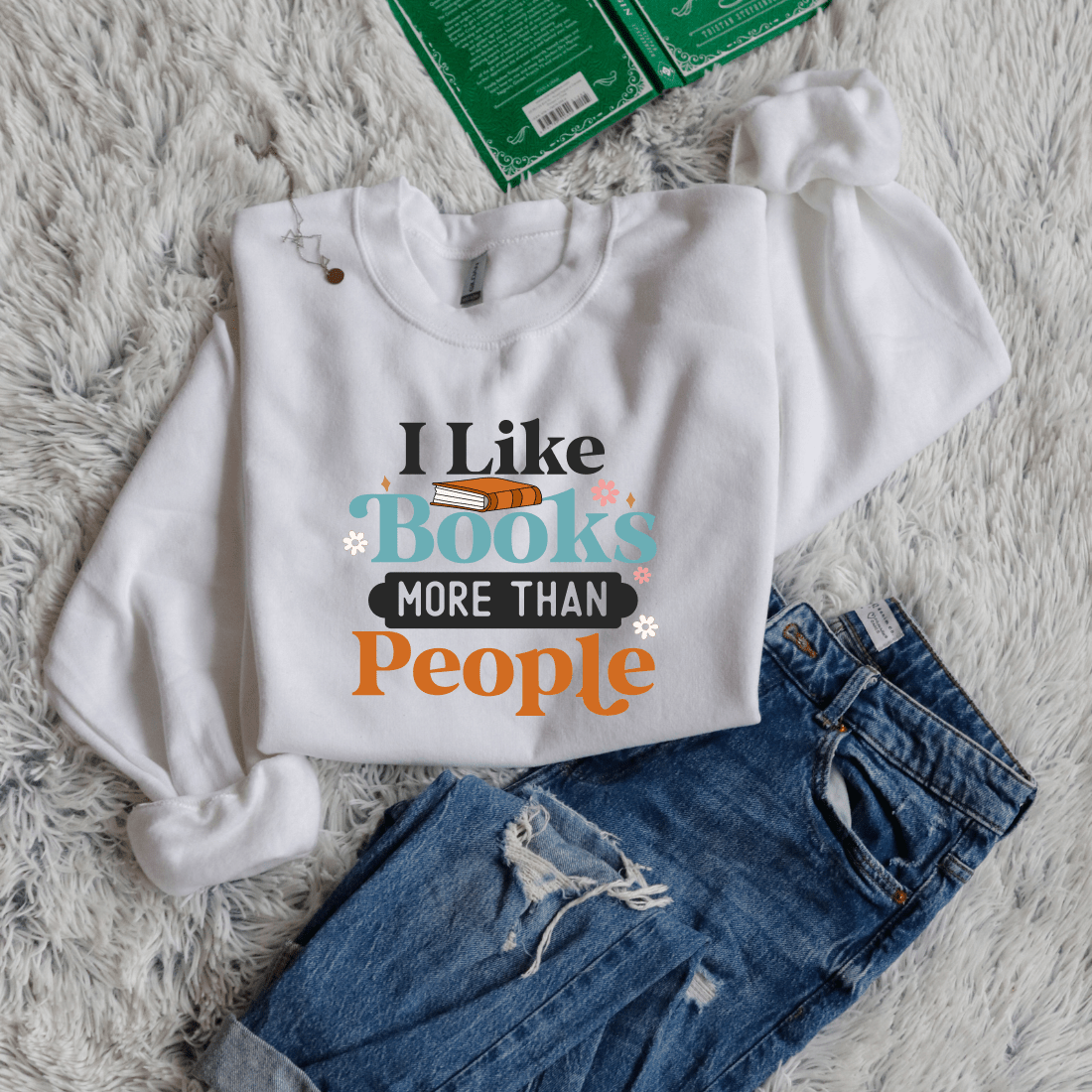 I Like Books More Than People - Bookish Wardrobe