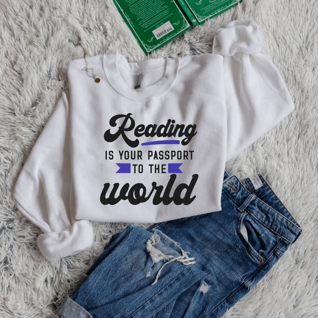 Reading is Your Passport - Bookish Wardrobe