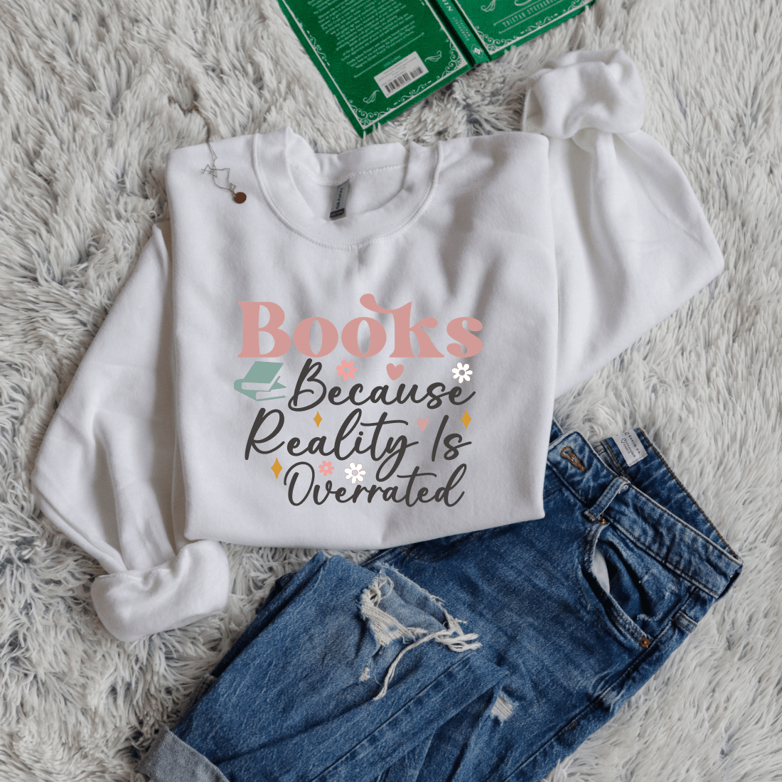 Books Because Reality Is Overrated - Bookish Wardrobe