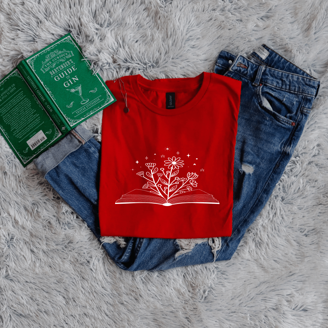 Flowers From Book - Bookish Wardrobe