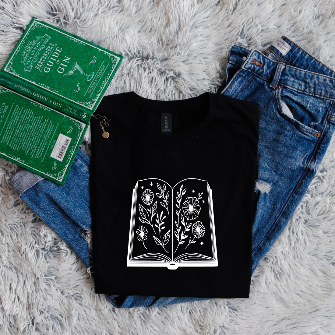 Flowers in Book