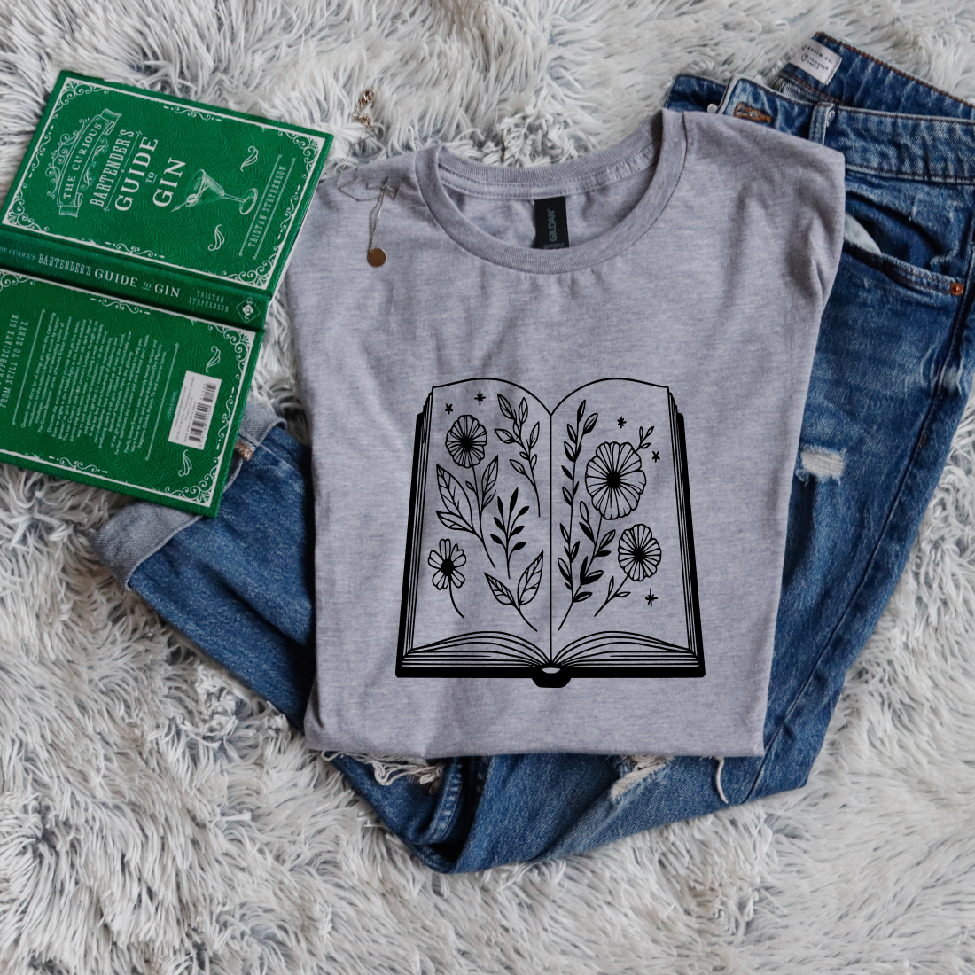 Flowers in Book