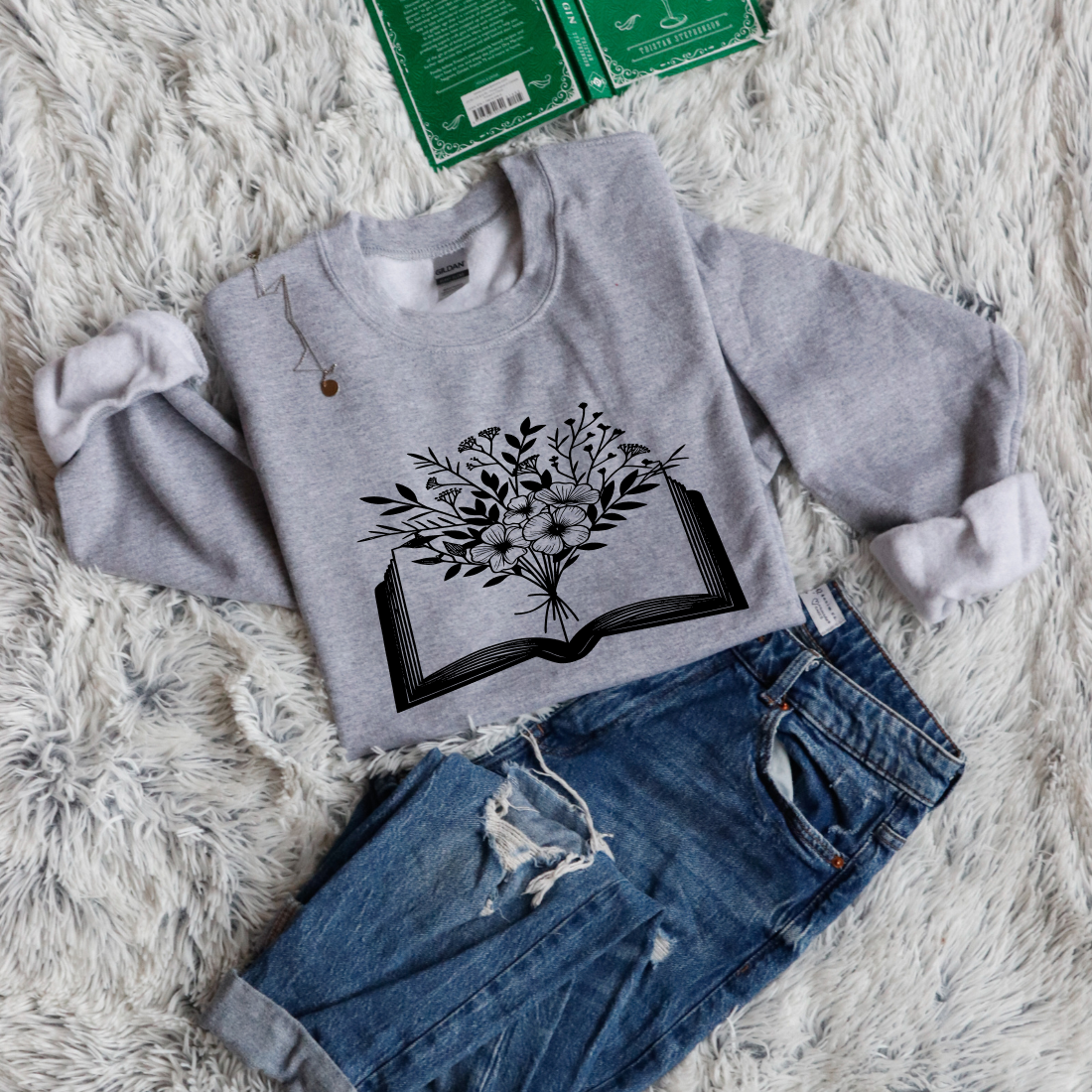 Flower bouquet book