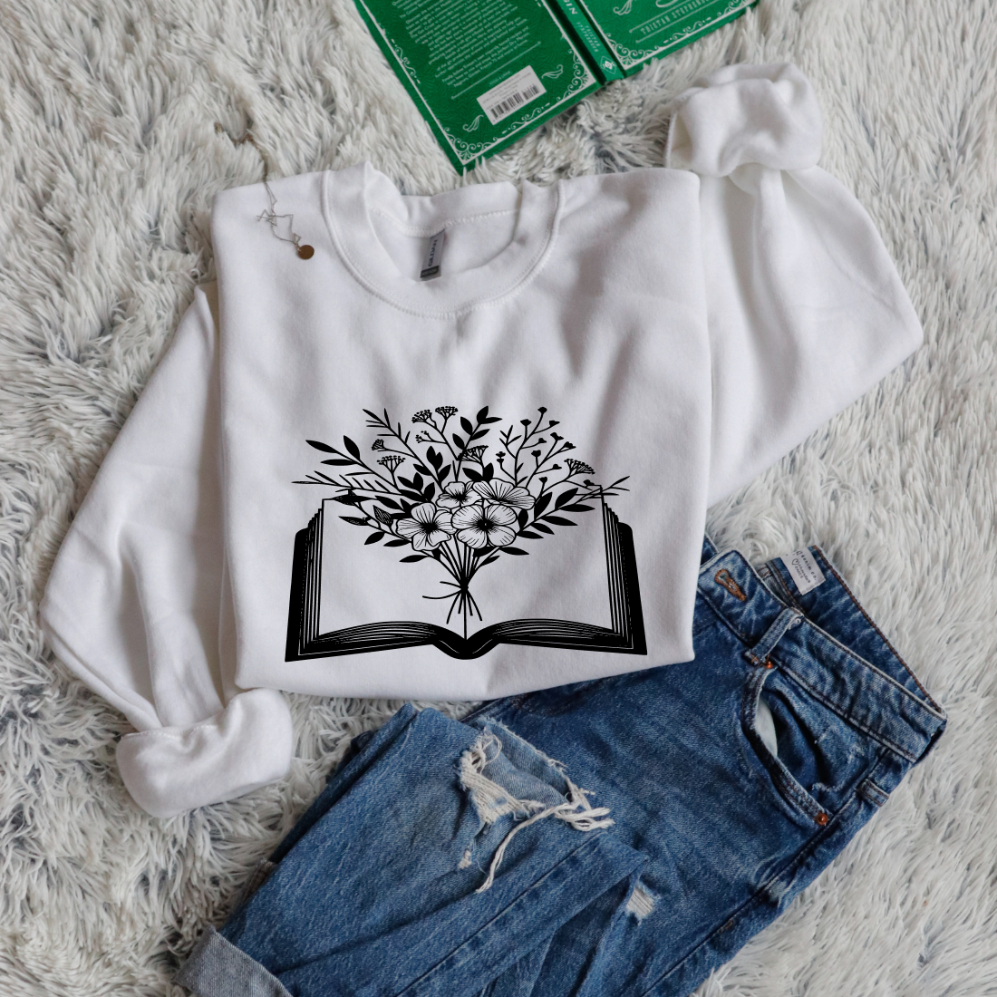 Flower bouquet book