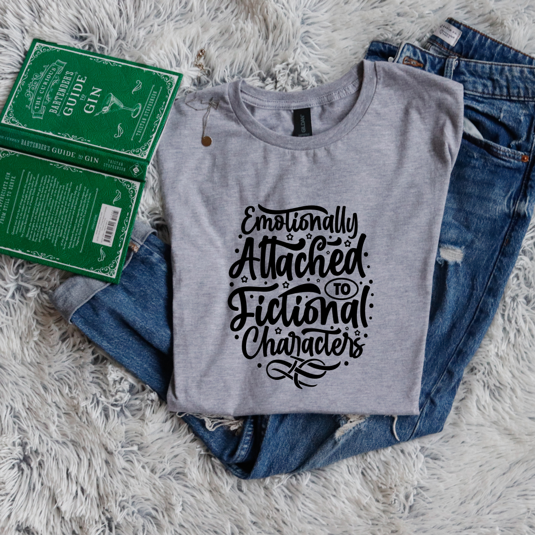Emotionally attached to fictional characters circle style