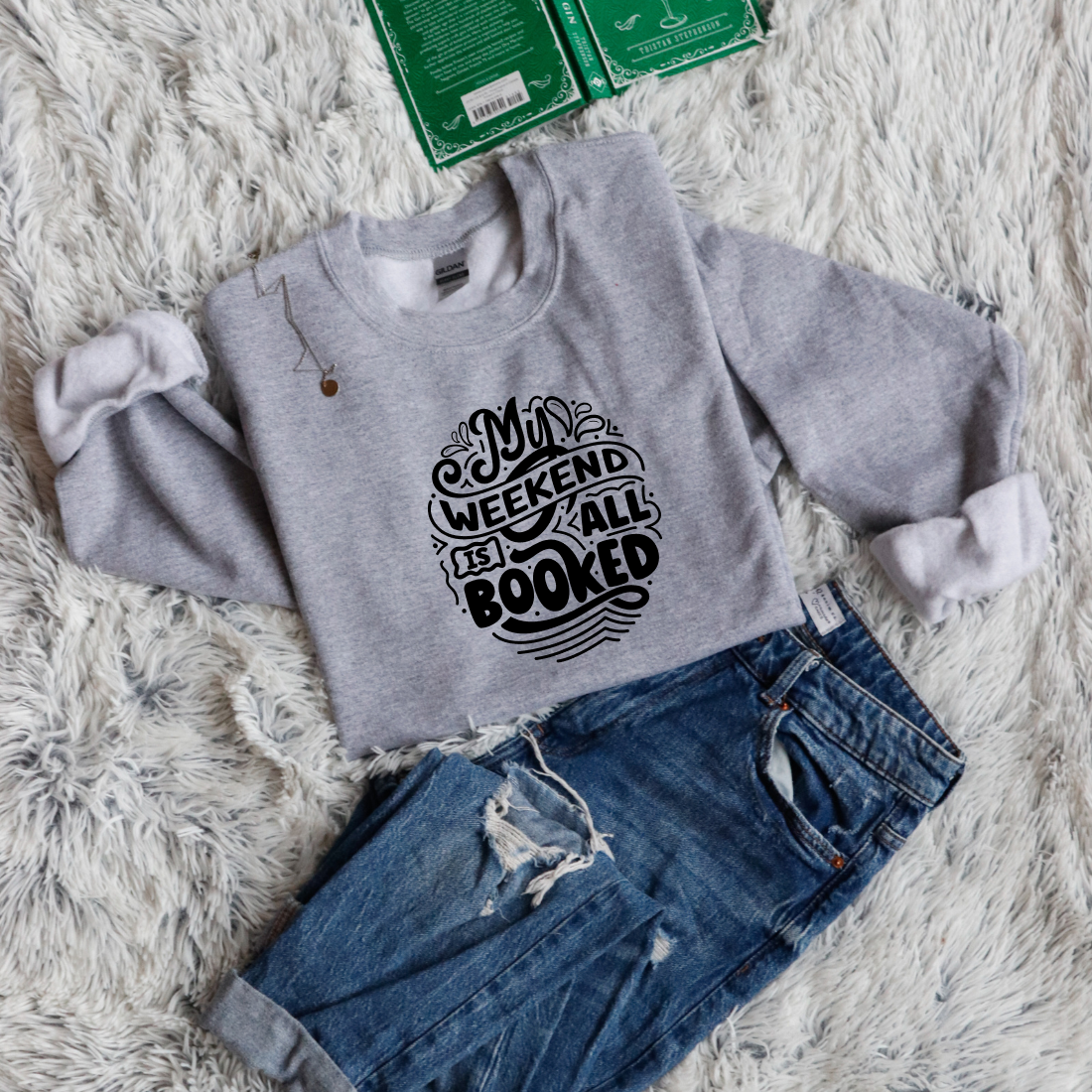 My weekend is all booked circle style