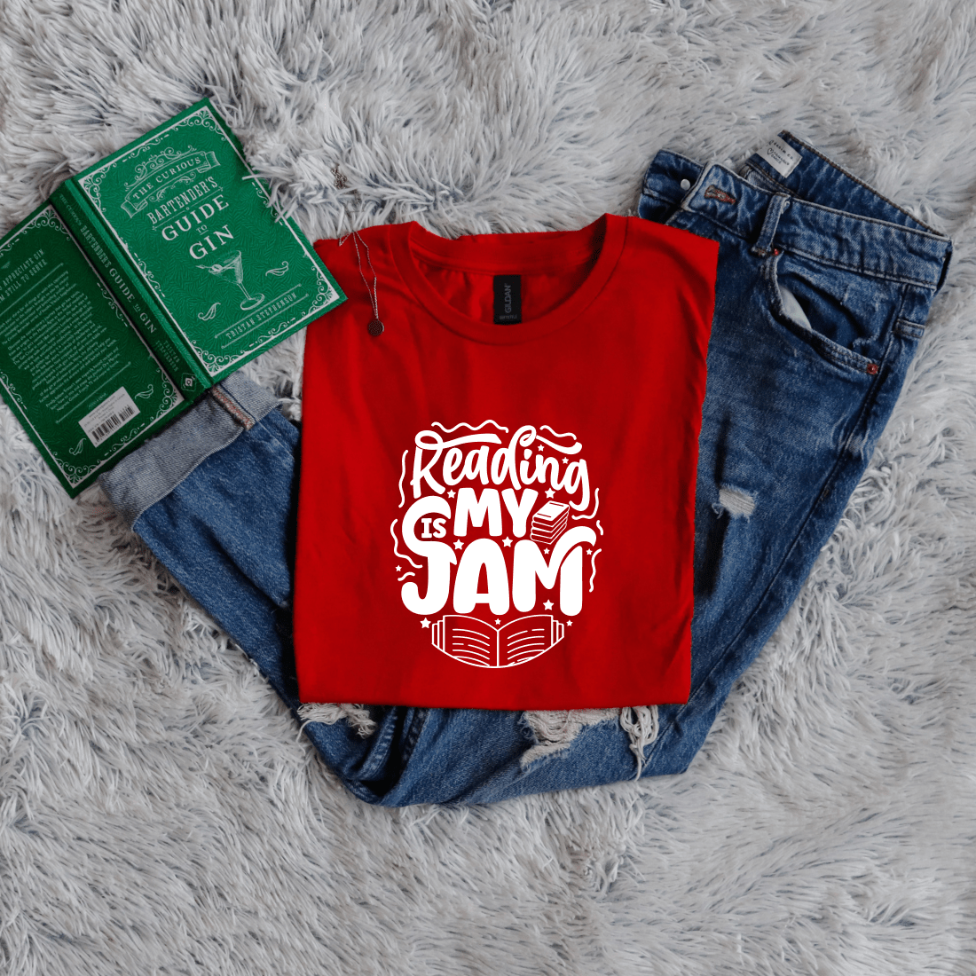 Reading is my jam circle style - Bookish Wardrobe