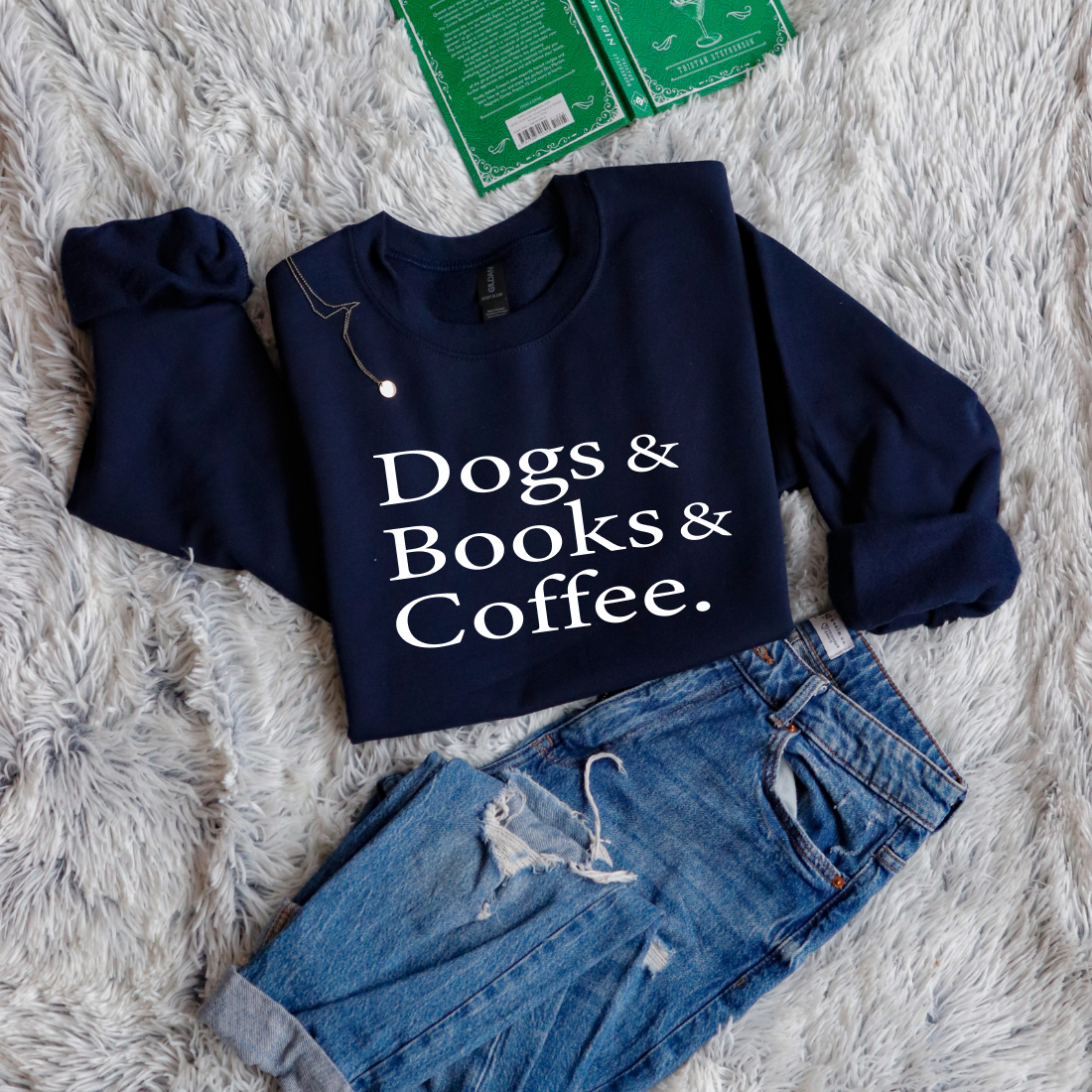 Dogs & Books & Coffee.