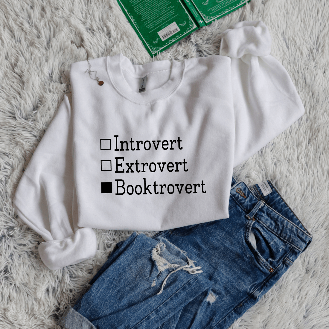 Introvert Extrovert Booktrovert - Bookish Wardrobe