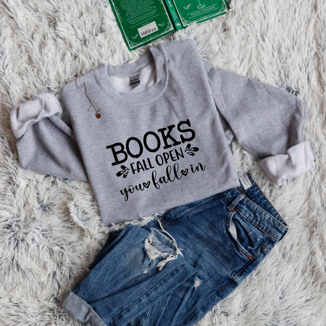 Books Fall Open You Fall in