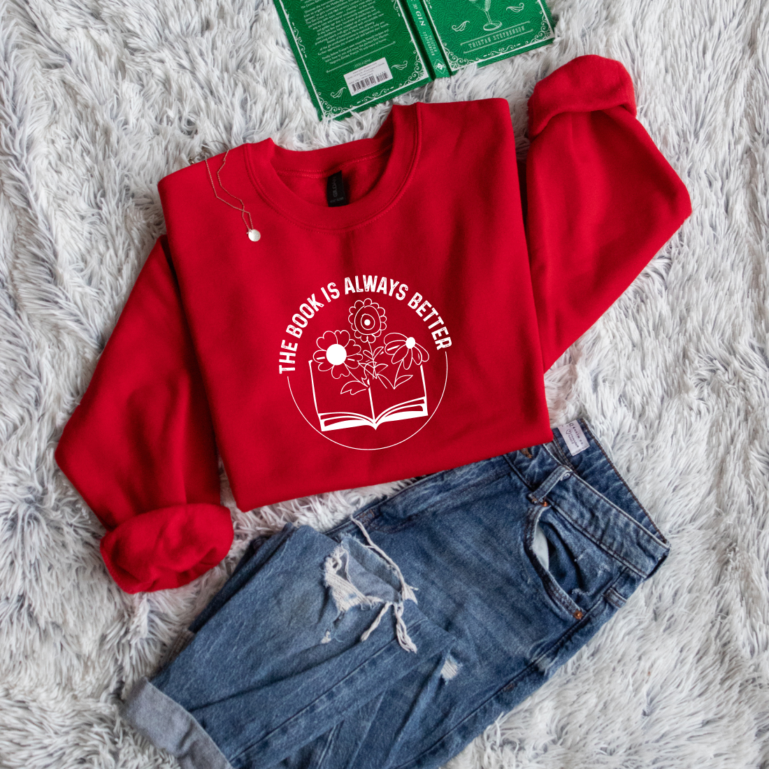 The Book is always better circle style