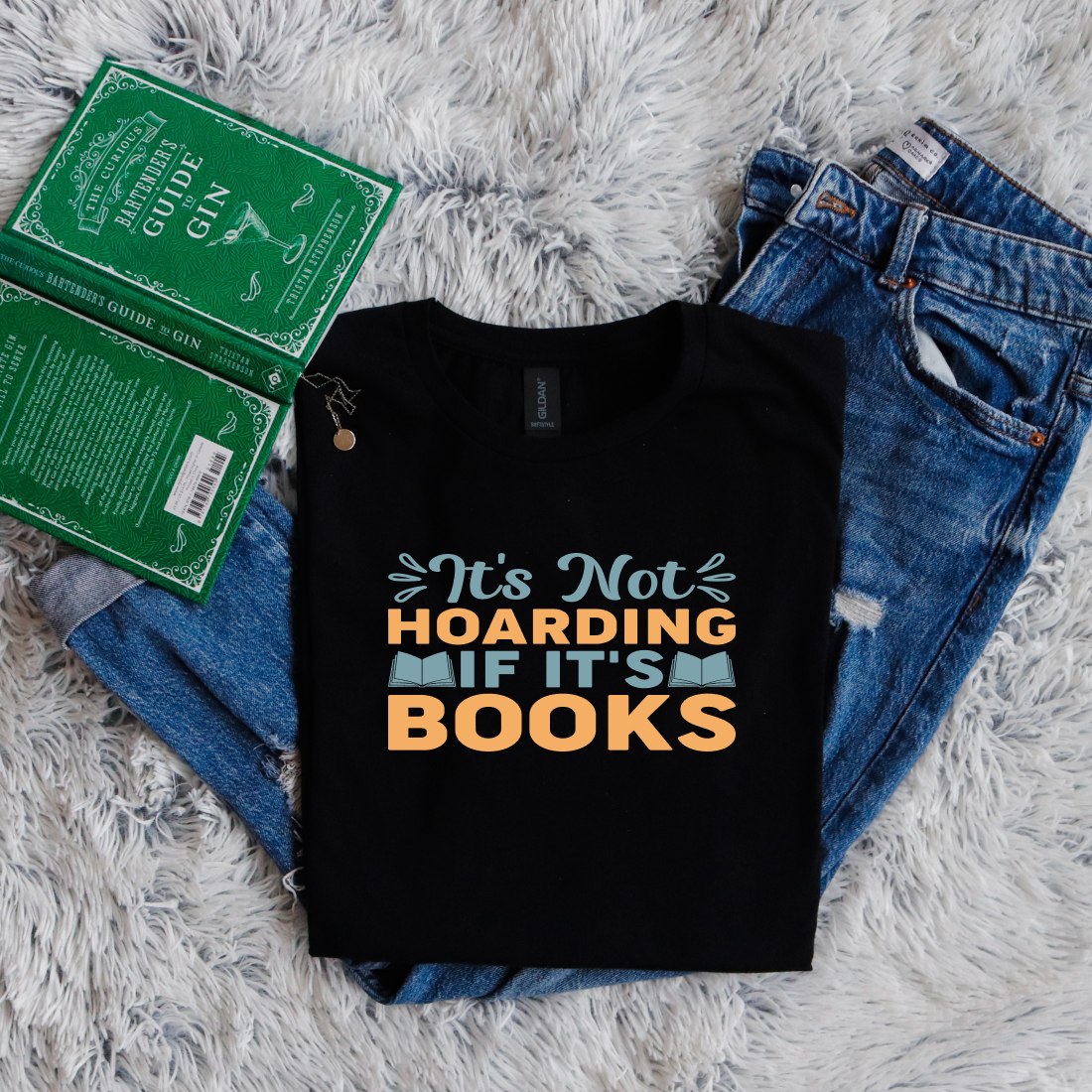 It's not hoarding if it's books yellow green