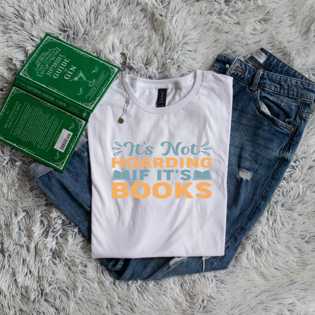 It's not hoarding if it's books yellow green