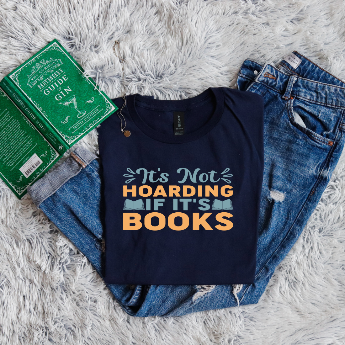 It's not hoarding if it's books yellow green