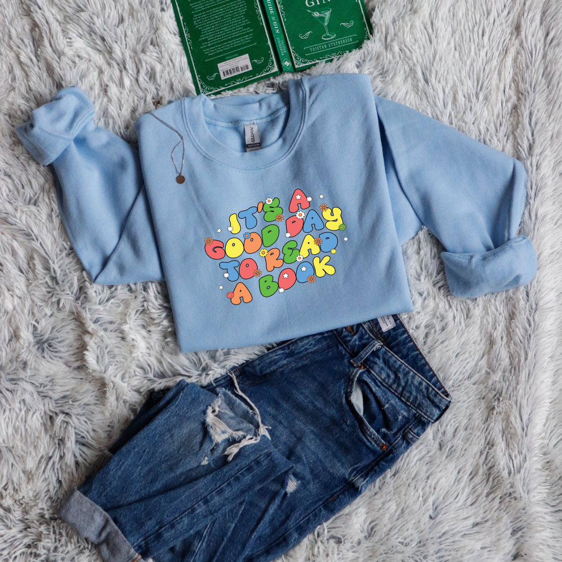 Its a good day to read a book bubble letters with flowers color