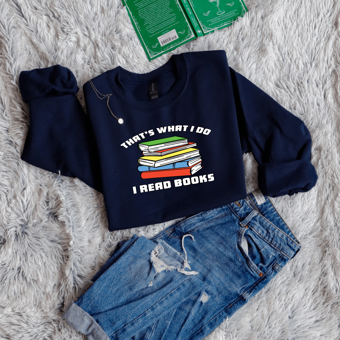 Thats what I do I read books color - Bookish Wardrobe