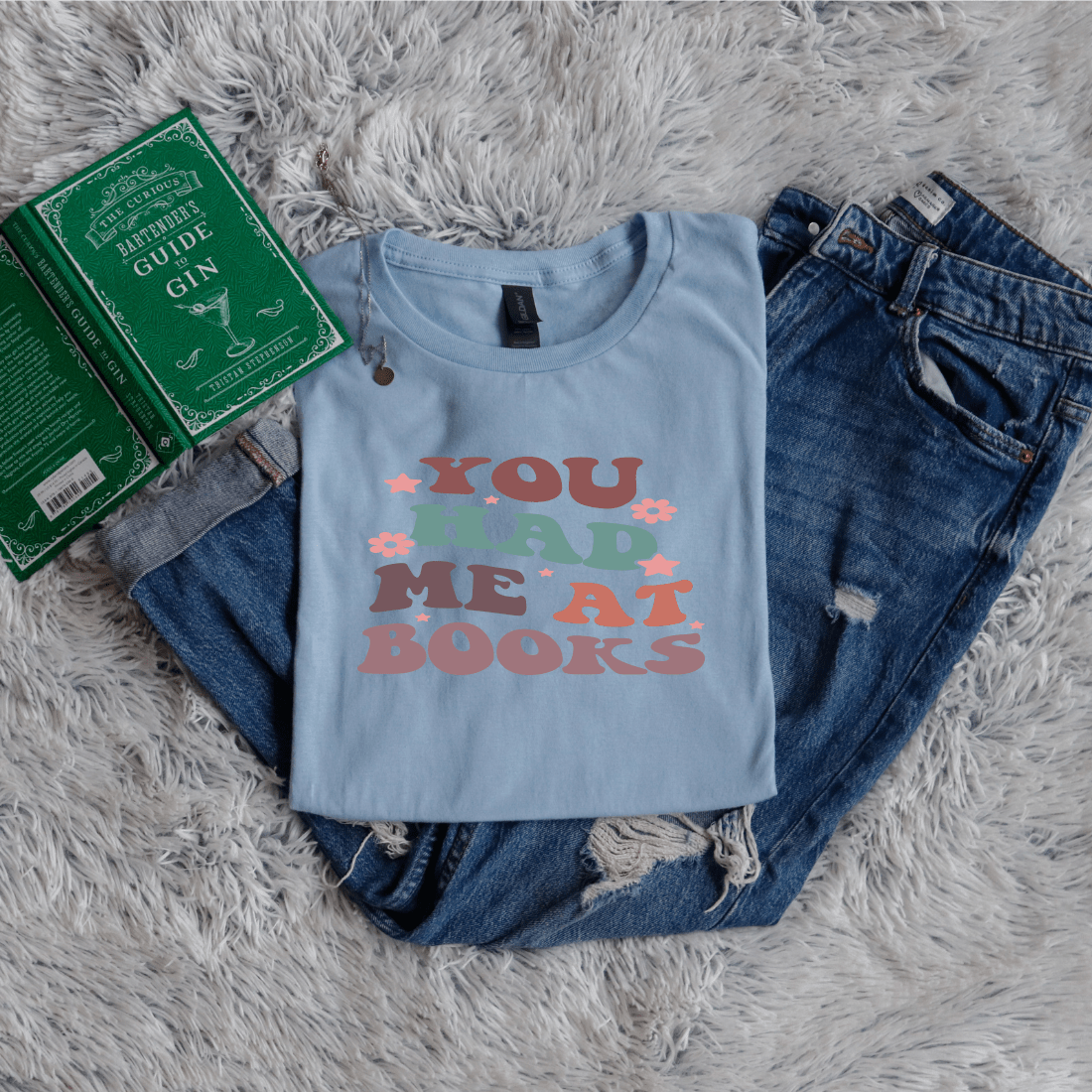 You Had Me At Books bubble letters - Bookish Wardrobe