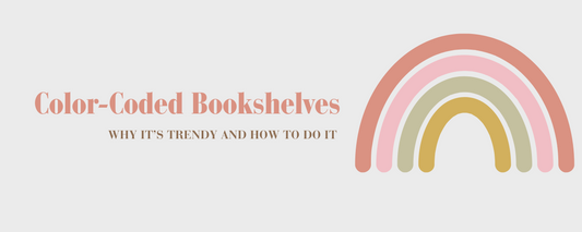Color-Coded Bookshelves – Why It’s Trendy and How to Do It