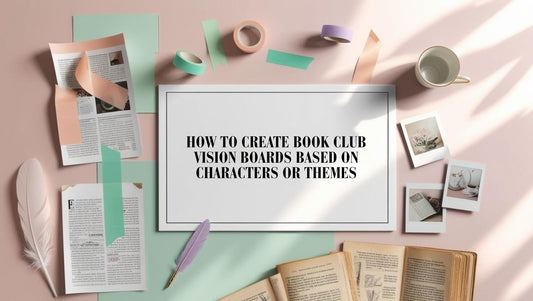 How to Create Book Club Vision Boards Based on Characters or Themes - Bookish Wardrobe