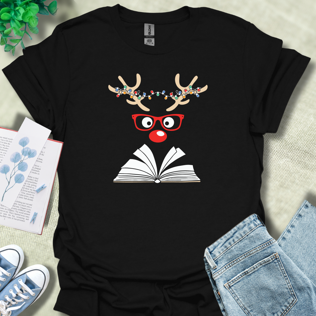 Book - Christmas - reindeer