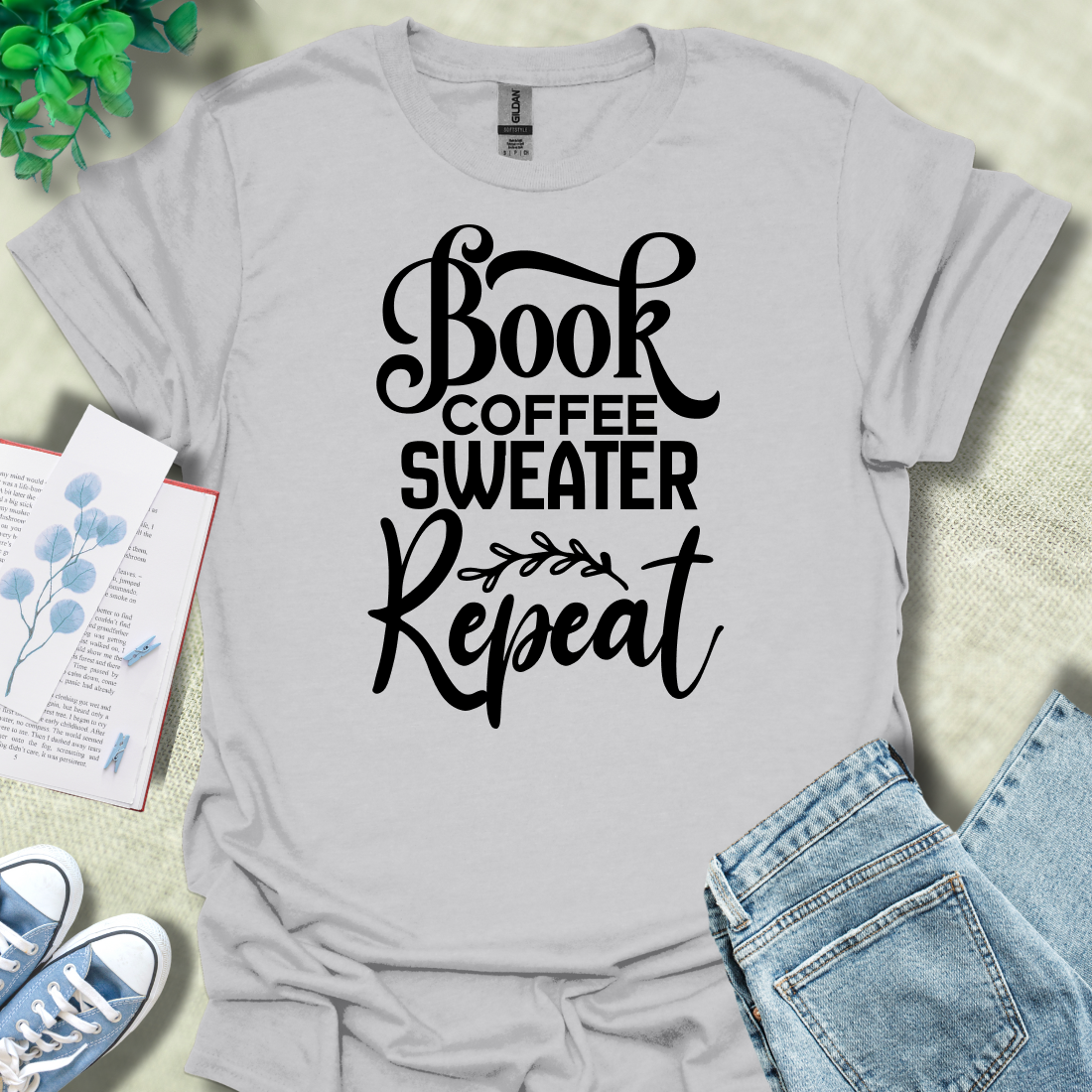 Book - Coffee - Sweater - Repeat