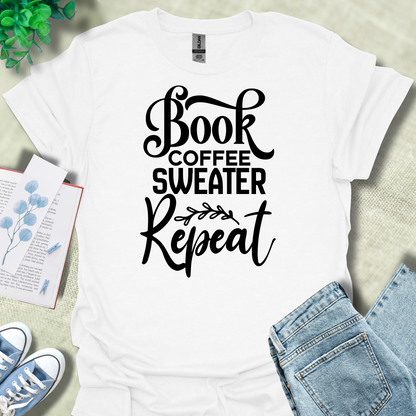 Book - Coffee - Sweater - Repeat