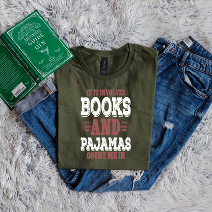 If it involves books and pajamas count me in