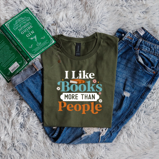 I like books more than people