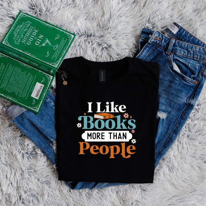 I like books more than people